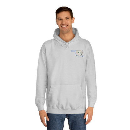 Kind Okies Unisex College Hoodie (Flag)