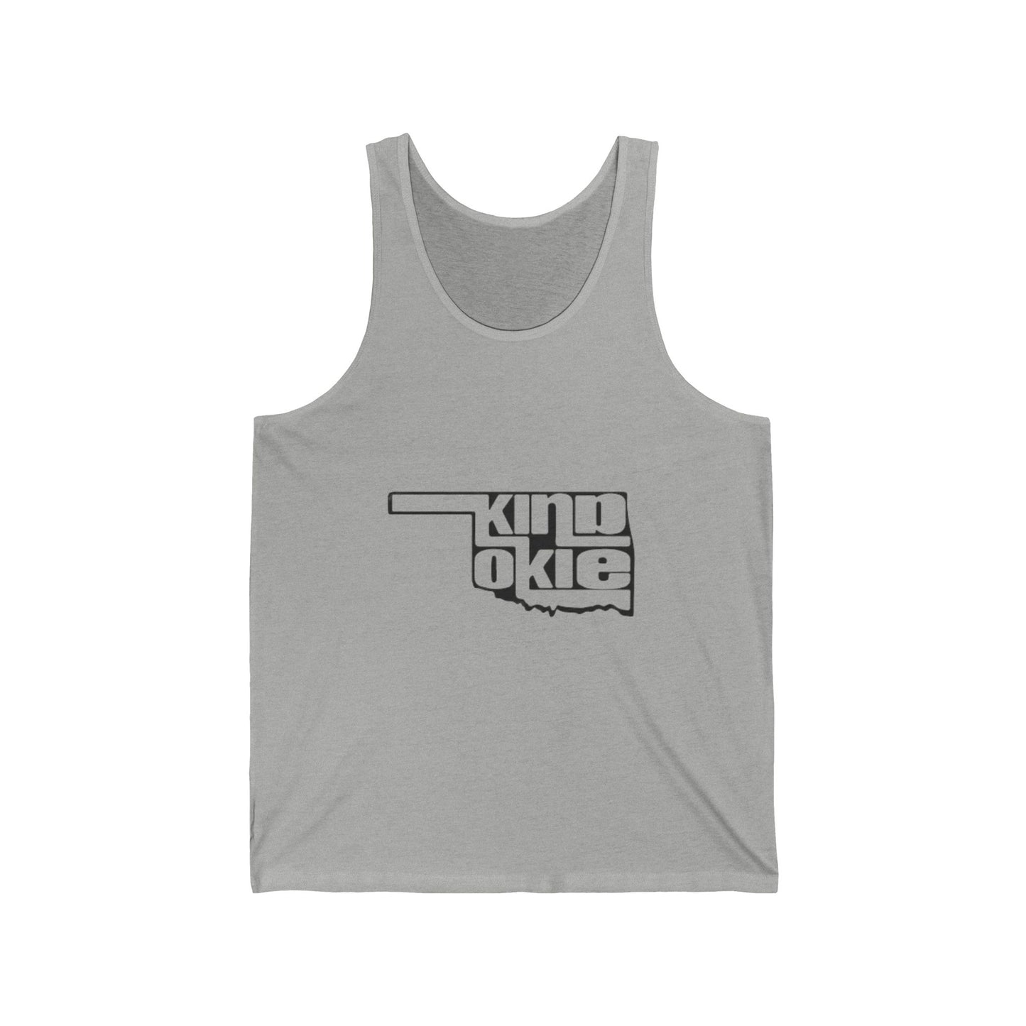 Kind Okie's Unisex Jersey Tanks: Effortless Comfort for Every Occasion