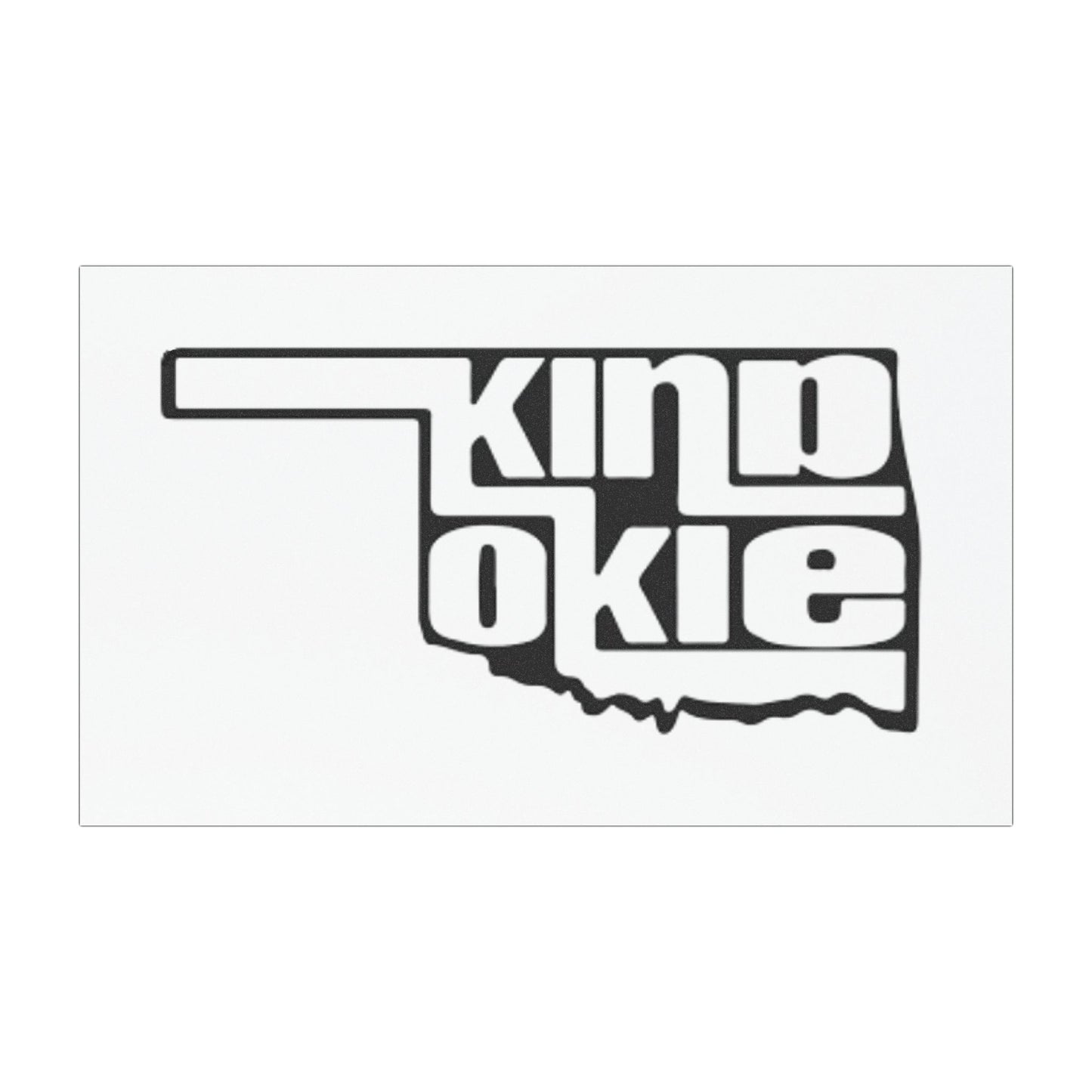 Kind Okie Car Magnets: Drive with Kindness