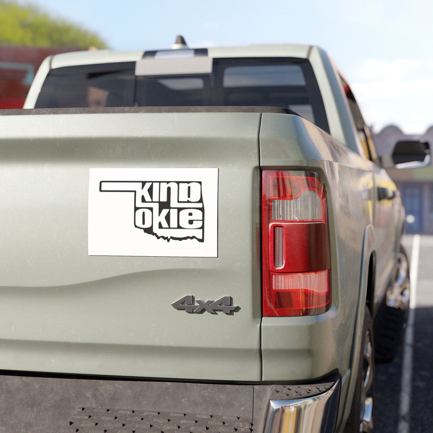 Kind Okie Car Magnets: Drive with Kindness