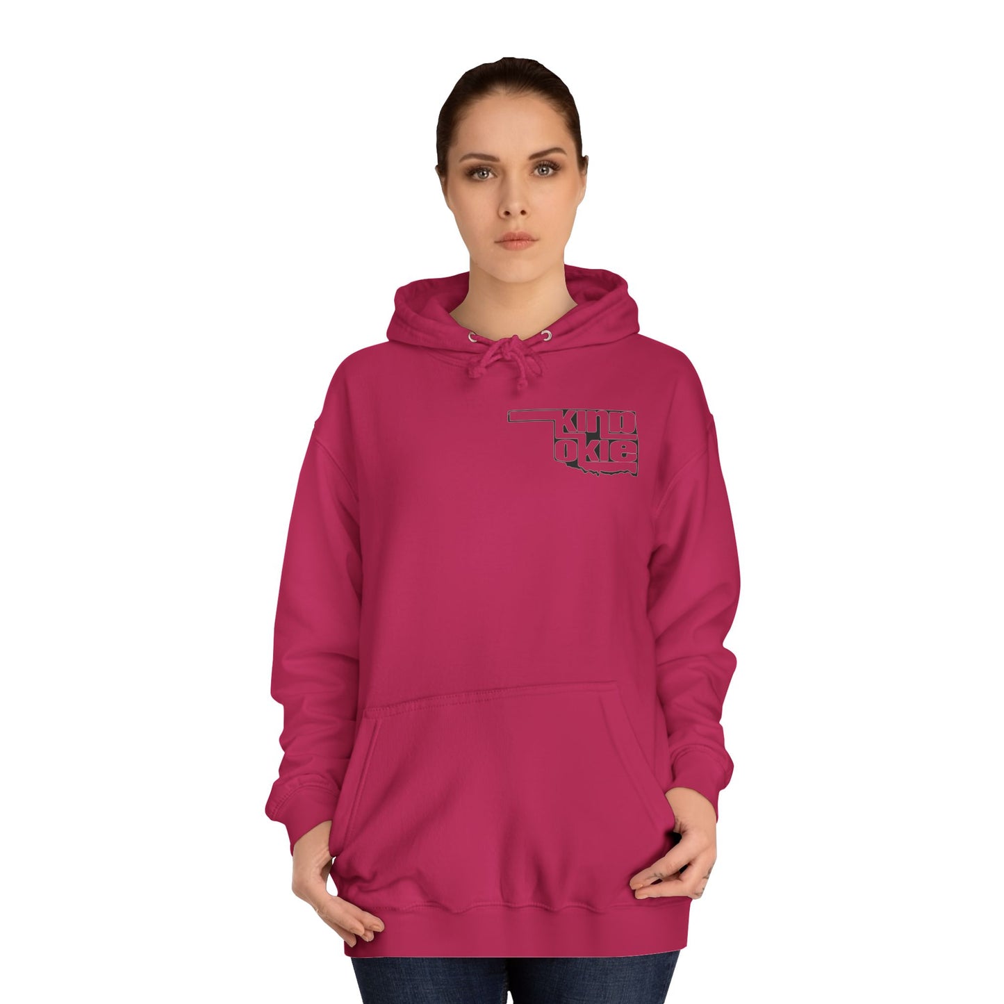 Kind Okies Unisex College Hoodie