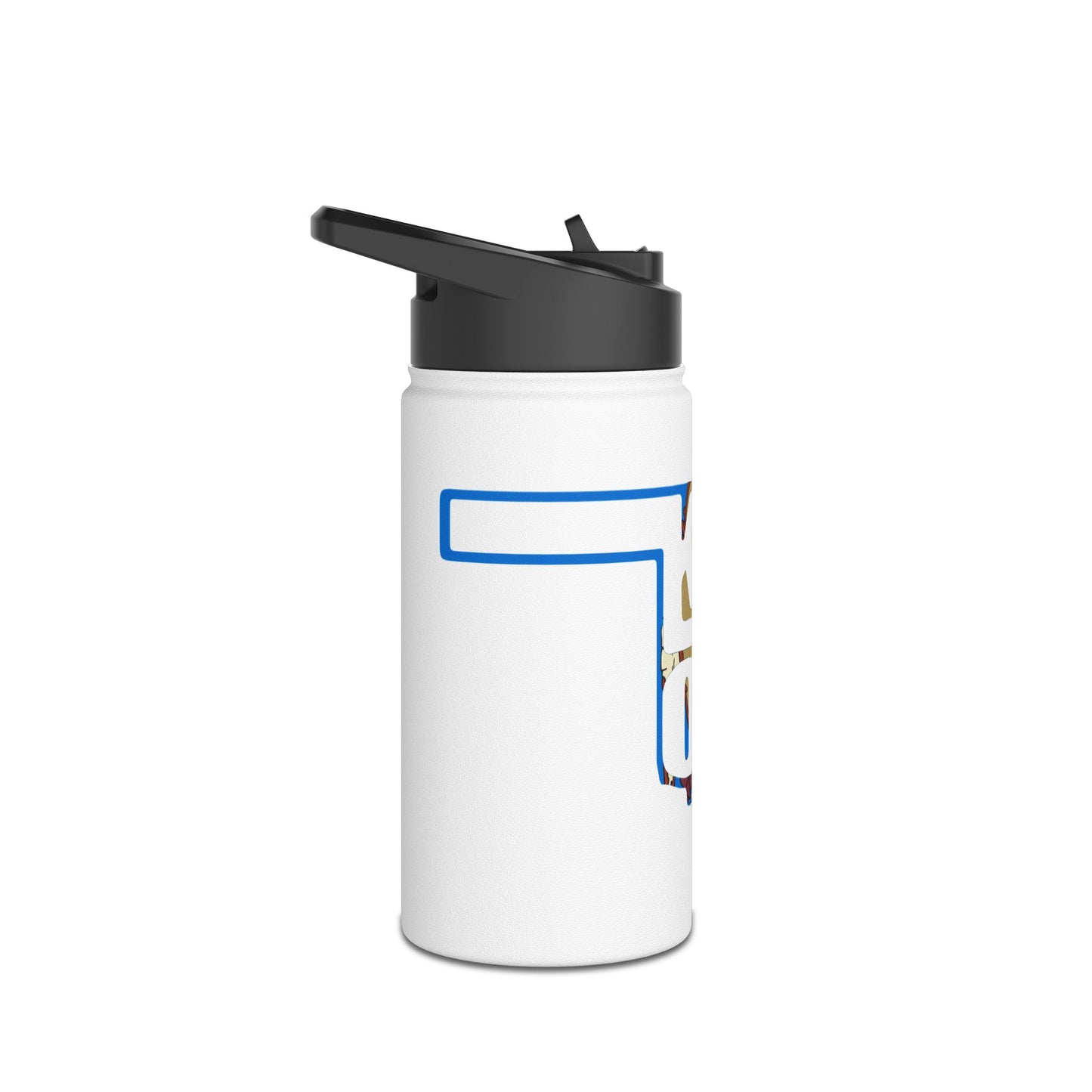 Kind Okie Stainless Steel Water Bottle: Hydrate with Style and Sustainability (Flag)