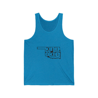 Kind Okie's Unisex Jersey Tanks: Effortless Comfort for Every Occasion