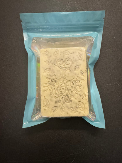 Spearmint Tea Tree Cocoa Butter Bar Soap (with designs)