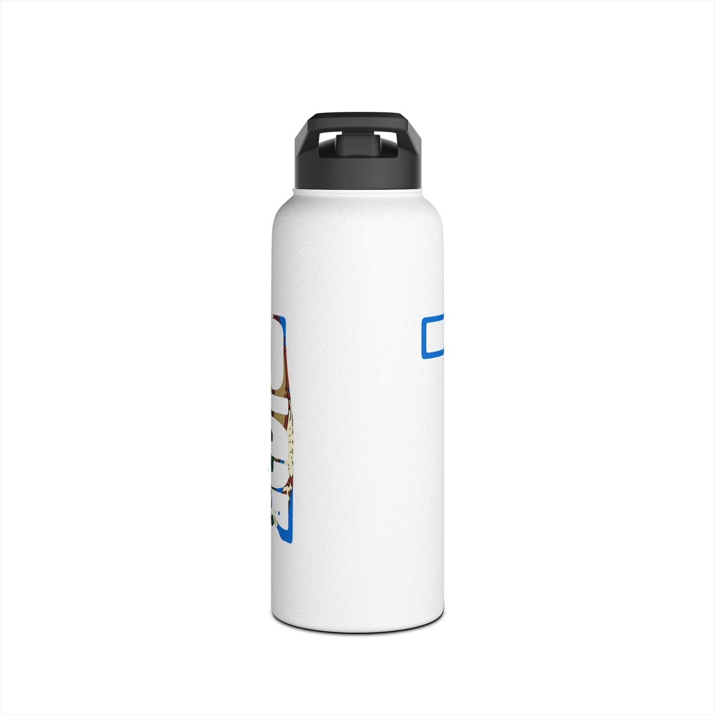 Kind Okie Stainless Steel Water Bottle: Hydrate with Style and Sustainability (Flag)