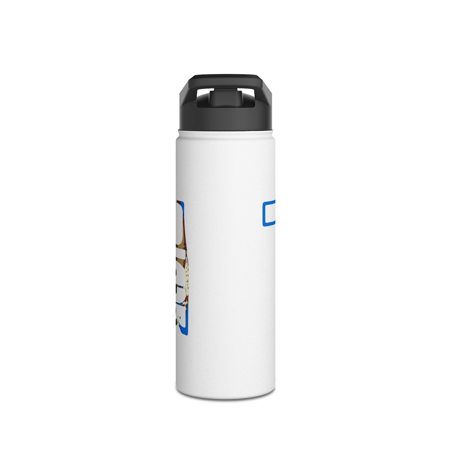 Kind Okie Stainless Steel Water Bottle: Hydrate with Style and Sustainability (Flag)