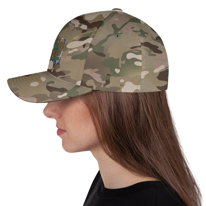 Kind Okies Flexfit Hat (Flag)